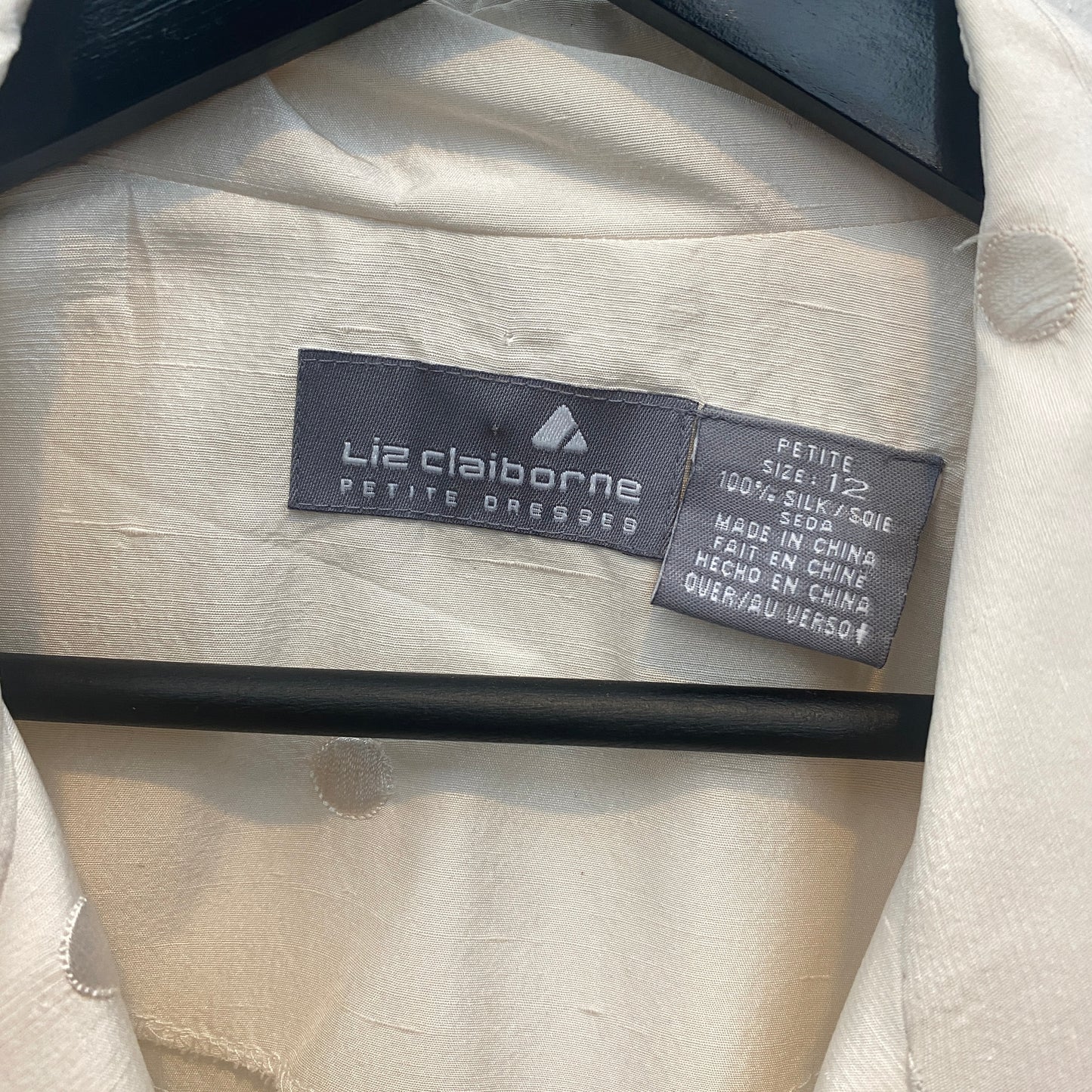 Liz Claiborne Petite Lightweight Silk Wrap Blazer