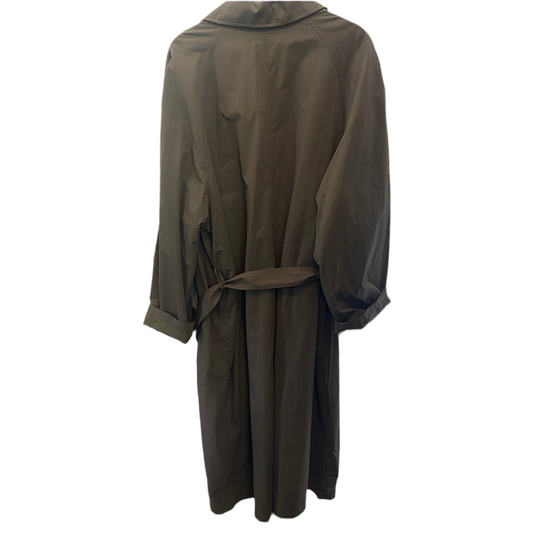 Banana Republic Army Green Belted Trench