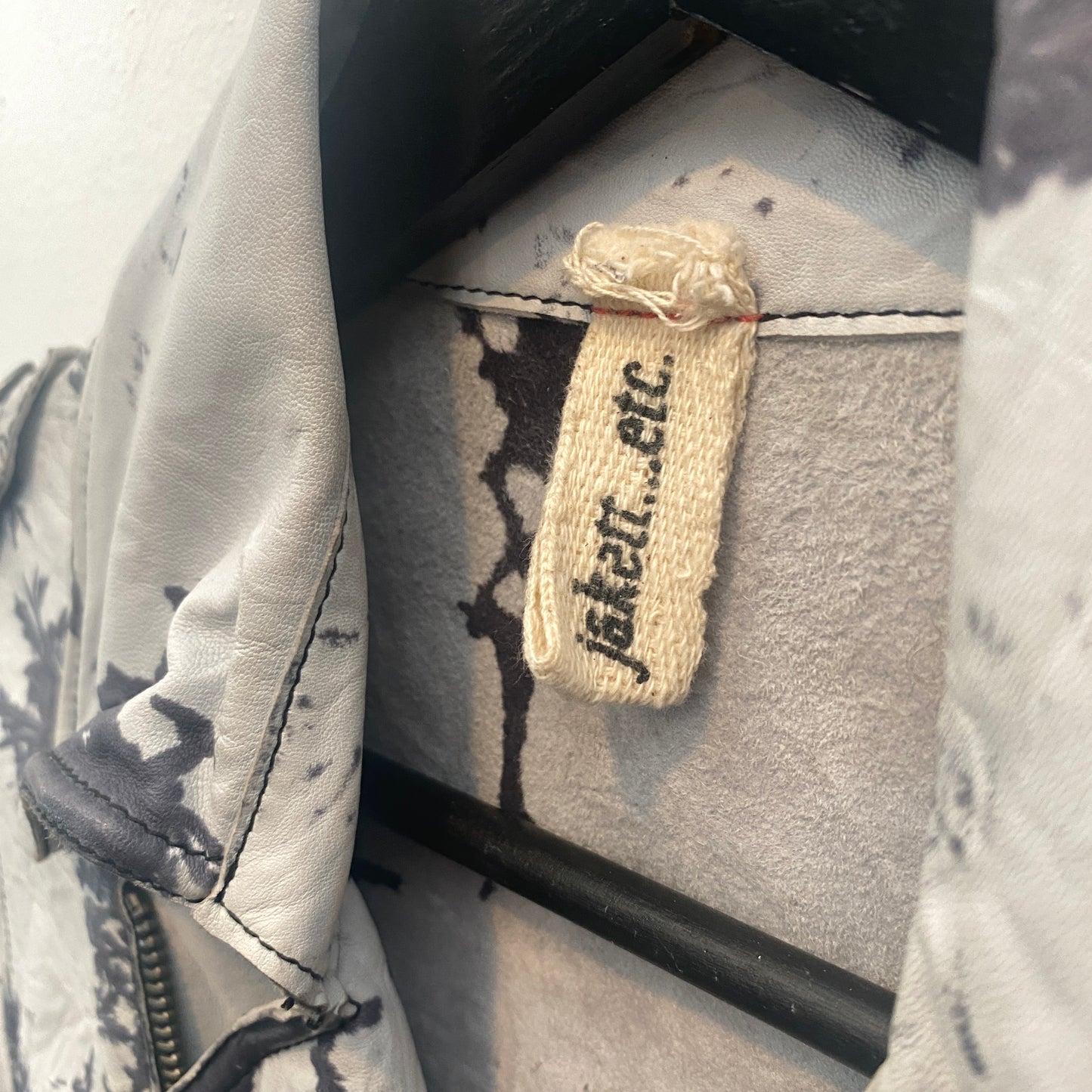 Jakett…etc. Cropped Leather Jacket