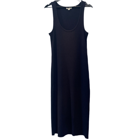 Vince Ribbed Body Con Maxi Dress
