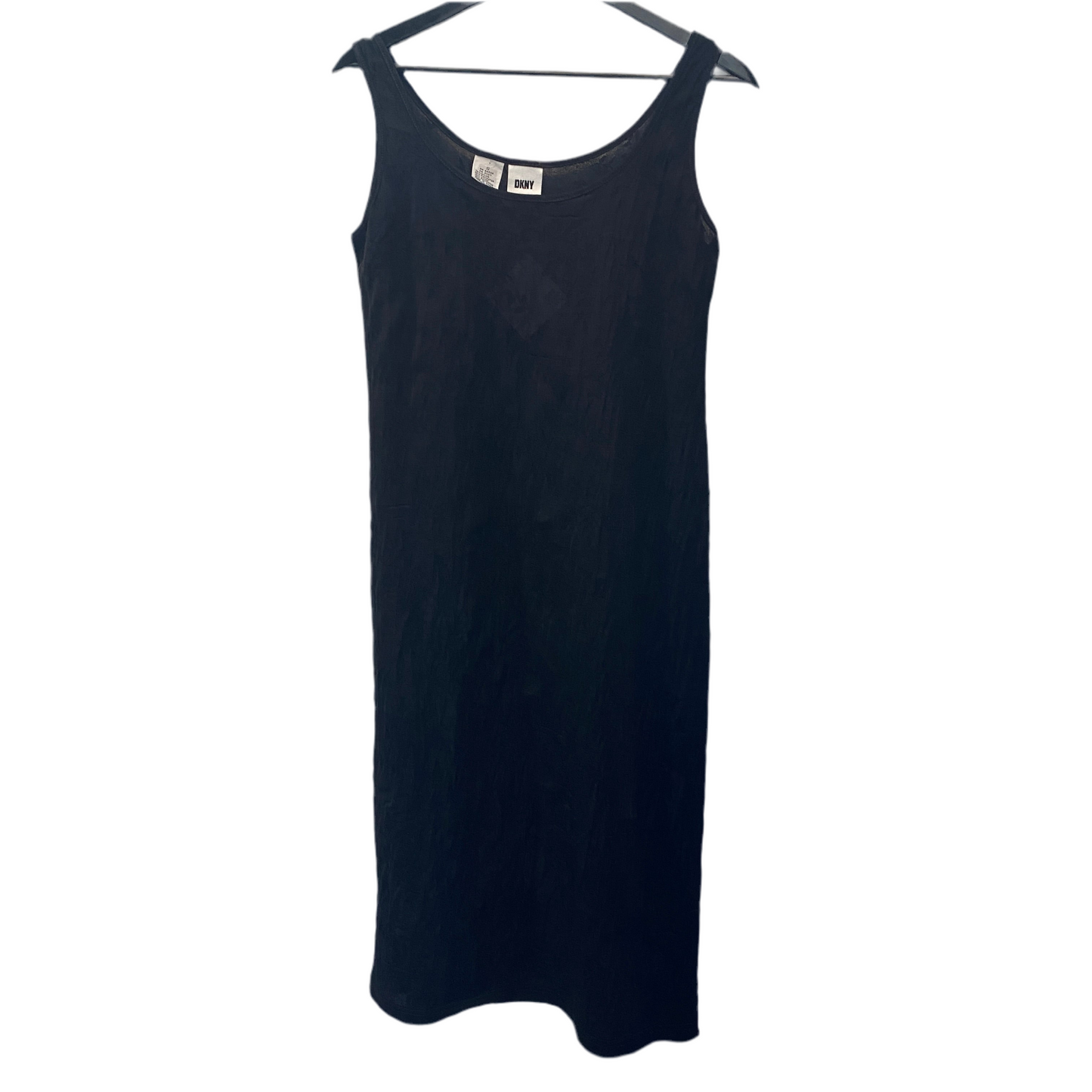 DKNY Long Black Shift Dress