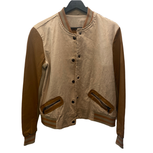 jakett New York Canvas and Leather Jacket